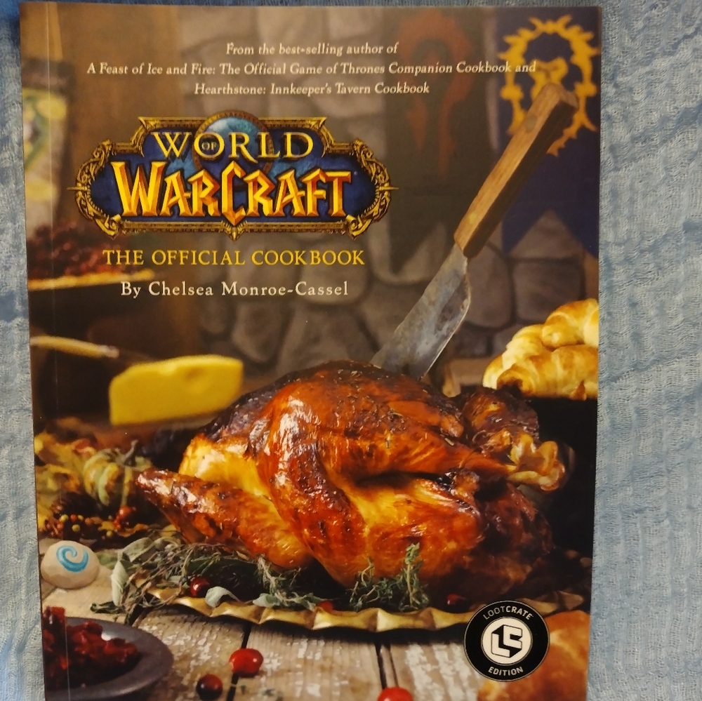 Loot Crate Exclusive World of Warcraft Cookbook The Official Cookbook